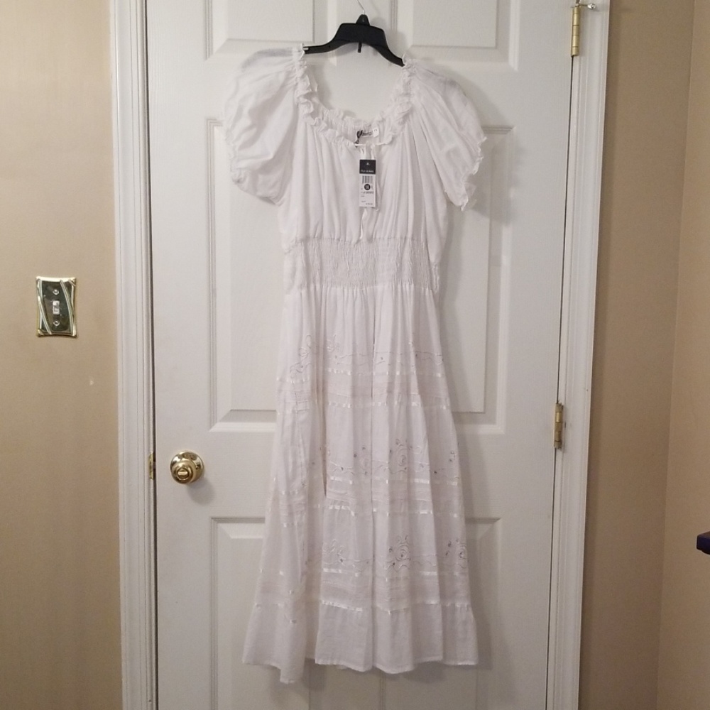 Long White Summer Dress